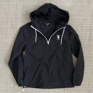 Pacsun x Playboy Quarter Zip Windbreaker Jacket